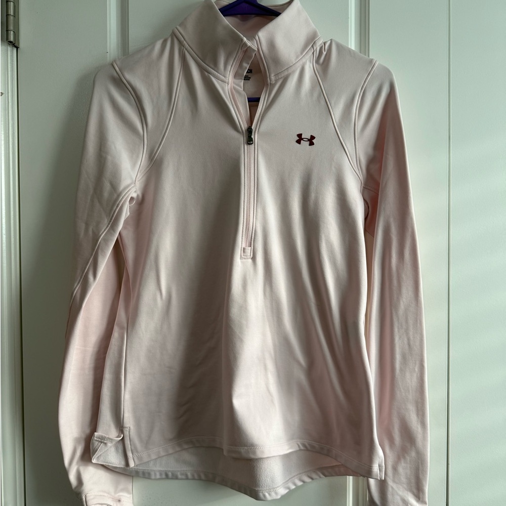 Pink Under Armor Quarter Zip
